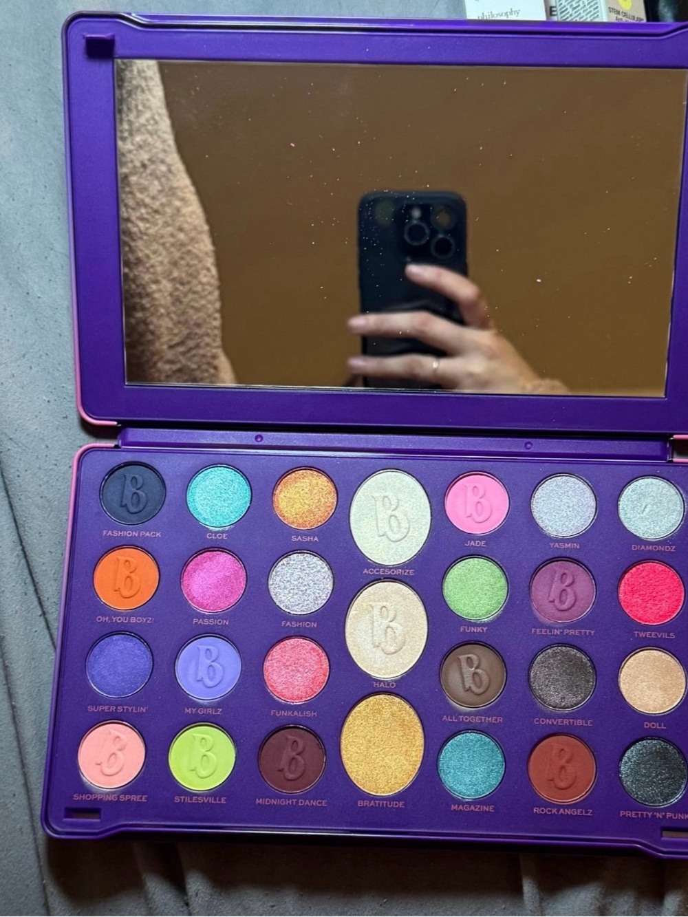 Purple Eyeshadow Palette - Multi-Colored Glam